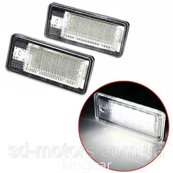 LED підсвітка номера AUDI (Ауді) A3 2003-2008 2 шт,8E0807430A ,8E0807430B ,8E0943021 ,8E0943022 2144592828 фото