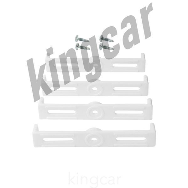Авторамки Белые Безрамочные рамки для номерного знака - Номерные Рамки Комплект 4шт 2145695174 фото