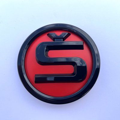 Значок ,емблема, логотип,  лейба, шильдик кришки багажника та капота SKODA (Шкода) 80 мм New 1908282759 фото