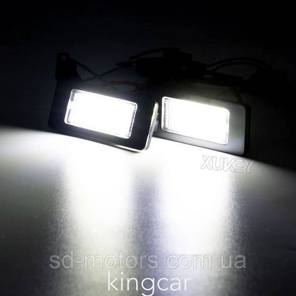 Штатна LED підсвітка номера SKODA (Шкода) SUPERB 2,3 от 2008 - . Ліхтар підсвічування номера 2147911541 фото